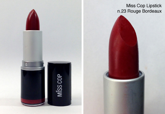 rossetto miss cop lipstick 23 rouge bordeaux