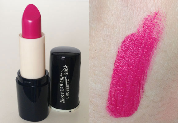 swatch rossetto best color fuxia